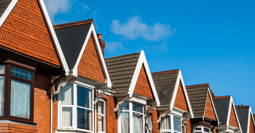 casas pareadas con calefacción por aerotermia